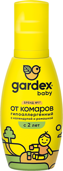 Изображение Спрей от комаров детский Гардекс бейби с 2 лет Юпеко ж/б, 100 мл