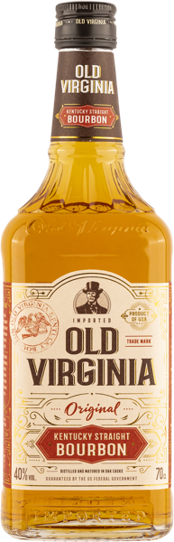 Изображение Виски зерновой Олд Вирджиния бурбон 2 года Ла Мартиникез с/б, 0,7 л