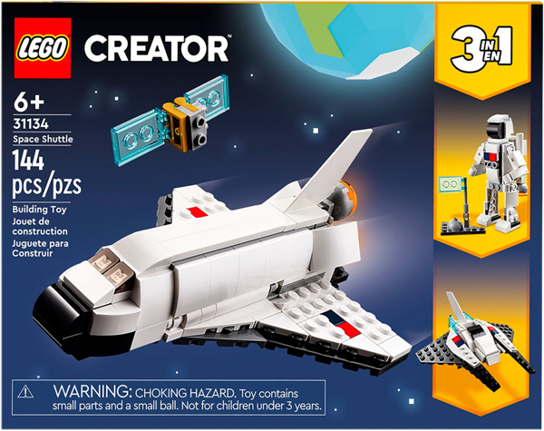 Изображение Конструктор с 8 лет 31134 Лего криэйтор космический шаттл 3в1 Лего к/у, 1 шт