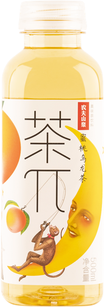 Изображение Напиток Чай зеленый негаз Пи улун медовый персик Ногфу спринг п/б, 0,5 л