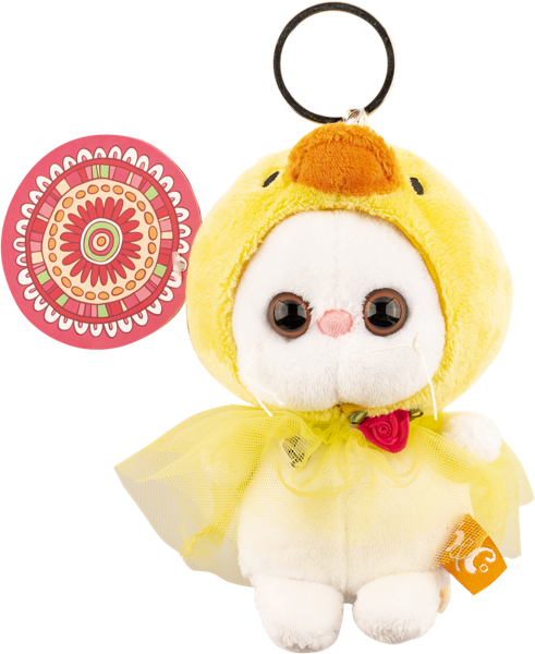 Изображение Брелок для ключей Будибаса ли-ли уточка Джи энд Би , 1 шт