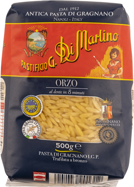 Изображение Макароны из твердых сортов Ди Мартино из Граньяно орзо Ди Мартино м/у, 500 г