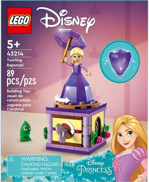 Изображение Конструктор с 5 лет 43214_1 Лего дисней кружащаяся рапунцель Лего к/у, 1 шт
