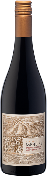 Изображение Вино красное сухое стиль №3 Каберне Сов Каберне Фран ЗГУ мезыбь Мезыбь с/б, 0,75 л