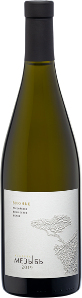 Изображение Вино белое сухое стиль №3 Вионье ЗГУ мезыбь Мезыбь с/б, 0,75 л