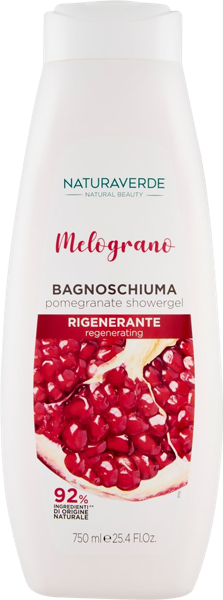 Изображение Гель для душа Натураверде гранат восстанавливающий Со.Ди.Ко. п/у, 750 мл