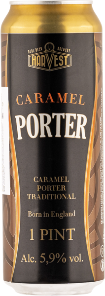 Изображение Пиво темное Портер 5,9% Чешска Пинта харвест карамель Чешска Пинта ж/б, 0,568 л