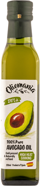 Изображение Масло авокадо Олиомания рафинированное Муэлоилва с/б, 250 мл