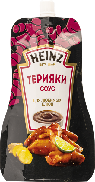 Изображение Соус соевый Хайнц терияки Петропродукт м/у, 200 г