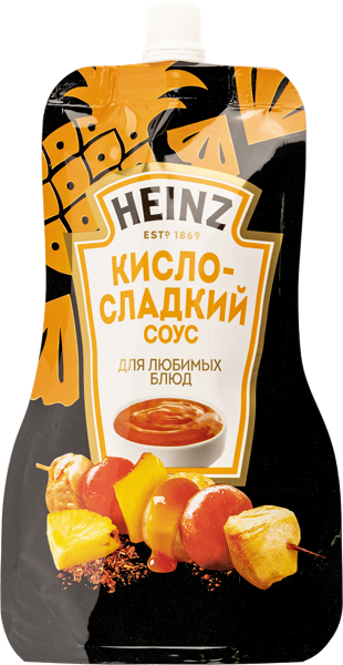 Изображение Соус Хайнц кисло-сладкий Петропродукт м/у, 200 г