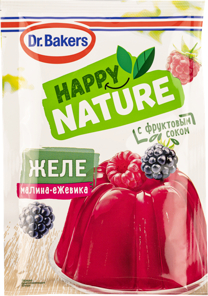 Изображение Желе Др. Бейкерс малина ежевика Др. Бейкерс м/у, 41 г