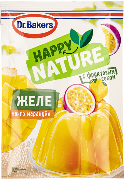 Изображение Желе Др. Бейкерс манго маракуйя Др. Бейкерс м/у, 41 г