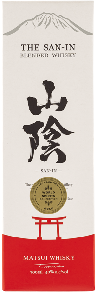 Изображение Виски купажированный 3 года Мацуи зе сан ин Кураоши п/у, 0,7 л