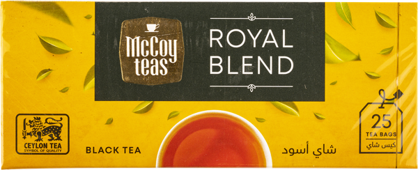 Изображение Чай черный в пакетиках Маккой роял бленд Маккой Цейлон кор, 25*2 г