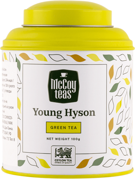 Изображение Чай зеленый Маккой янг хайсен Маккой Цейлон ж/б, 100 г