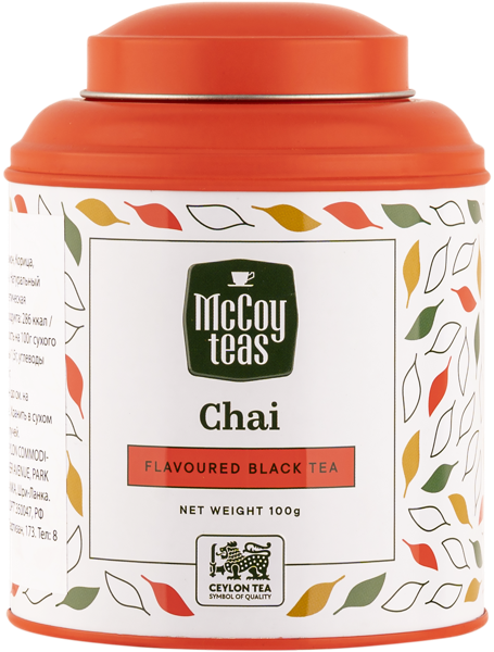 Изображение Чай черный Маккой пряный Маккой Цейлон ж/б, 100 г