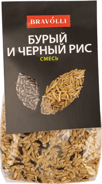 Изображение Рис Браволли бурый черный Ярмарка ТД м/у, 350 г