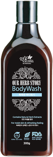 Изображение Гель для душа Ауэ херб стори экстракты трав очищение Хендай Энтек п/у, 300 мл