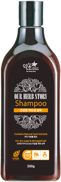 Изображение Шампунь для ломких волос Ауэ херб стори экстракты трав Хендай Энтек п/у, 300 мл