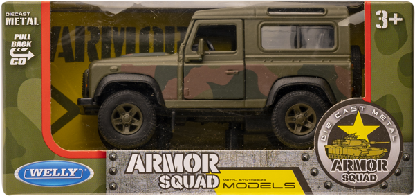 Изображение Машина 1:38 Велли военная техника Велли Фэктори ЛТД к/у, 1 шт