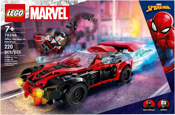 Изображение Конструктор с 7 лет 76244 Лего марвел майлз моралес и морбиус Лего к/у, 1 шт