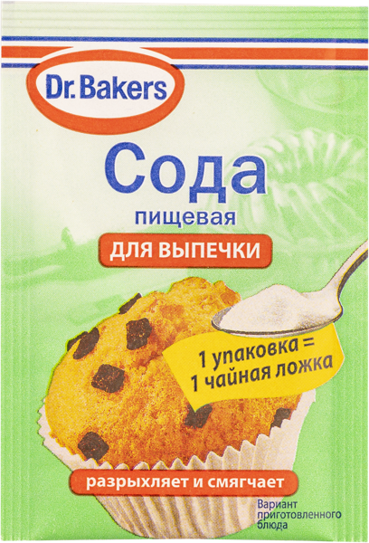 Изображение Сода пищевая Др. Бейкерс Др. Бейкерс м/у, 5 г