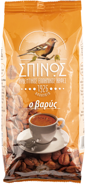 Изображение Кофе молотый Спинос темная обжарка Георгиос Спинос м/у, 490 г