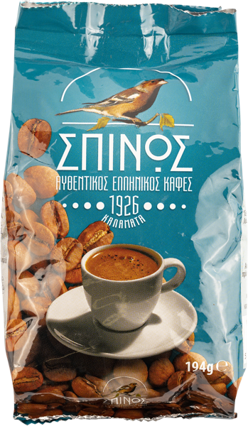 Изображение Кофе молотый Спинос средняя обжарка Георгиос Спинос м/у, 194 г