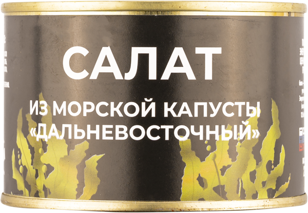 Изображение Морская капуста Курильский берег салат дальневосточный Рыболовецкая артель ж/б, 220 г
