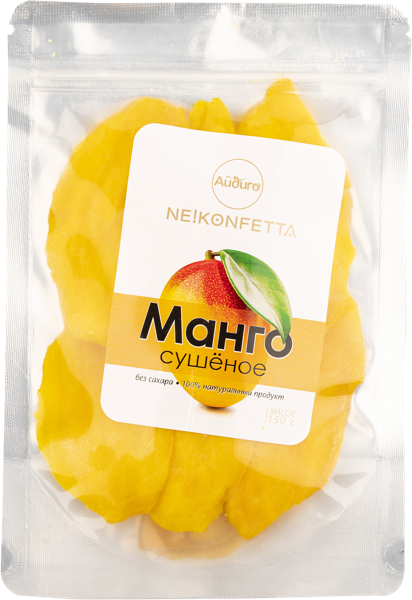 Изображение Сухофрукты сушеные Неконфетта манго Санрайс инс ЛТД м/у, 150 г