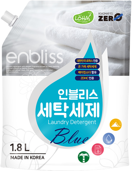 Изображение Средство для стирки жидкое Энблисс универсальный Эйч Би Глобал м/у, 1,8 л