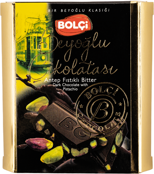 Изображение Шоколад темный Болчи цельная фисташка Болчи Чиколата кор, 60 г