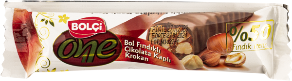 Изображение Батончик в молочном шоколаде Болчи с лесным орехом Болчи Чиколата кор, 30 г