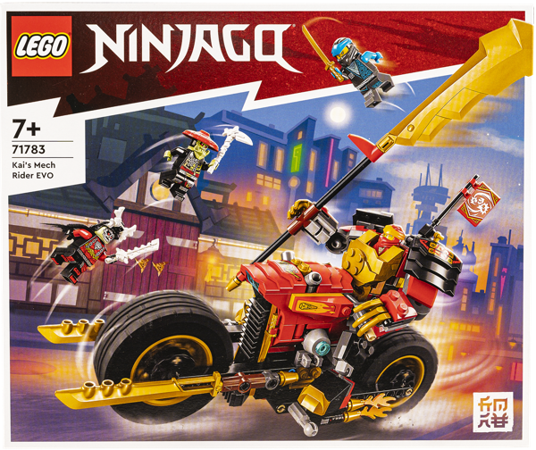 Изображение Конструктор с 7 лет 71783 Лего ниндзяго робоцикл эво кая Лего к/у, 1 шт