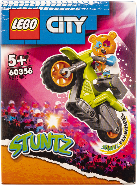 Изображение Конструктор с 5 лет 60356 Лего город мотоцикл медведя Лего к/у, 1 шт