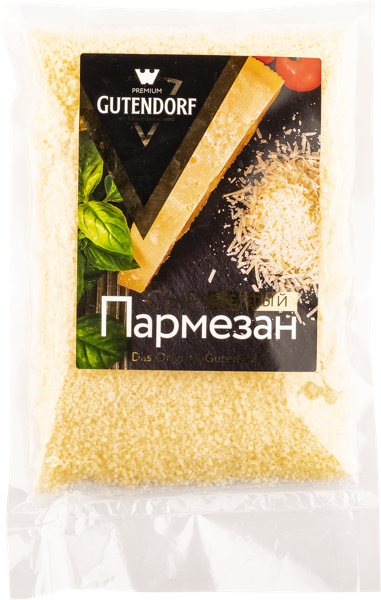 Изображение Сыр 40% тертый Гутендорф пармезан ЮМК м/у, 150 г