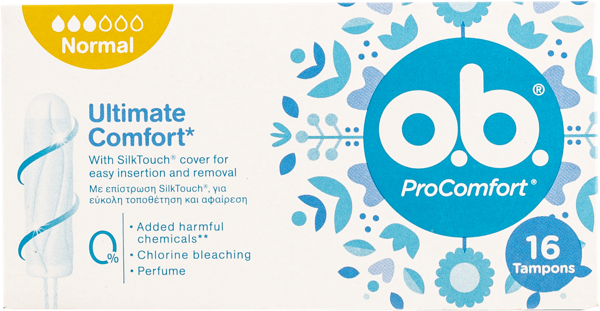 Изображение Тампоны нормал Оби про комфорт Джонсон и Дж к/у, 16 шт