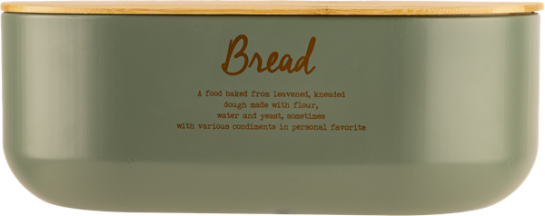 Изображение Хлебница 36*20см Агнесс глэм зеленая Агнесс , 1 шт