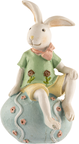 Изображение Фигурка 10*12см Лефард кролик на яйце Лефард , 1 шт