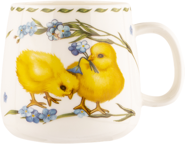 Изображение Кружка 400мл Лефард сандэй цыплята голубая Лефард , 1 шт