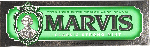 Изображение Зубная паста от налета Марвис классическая мята Людовика Мартелли к/у, 85 мл