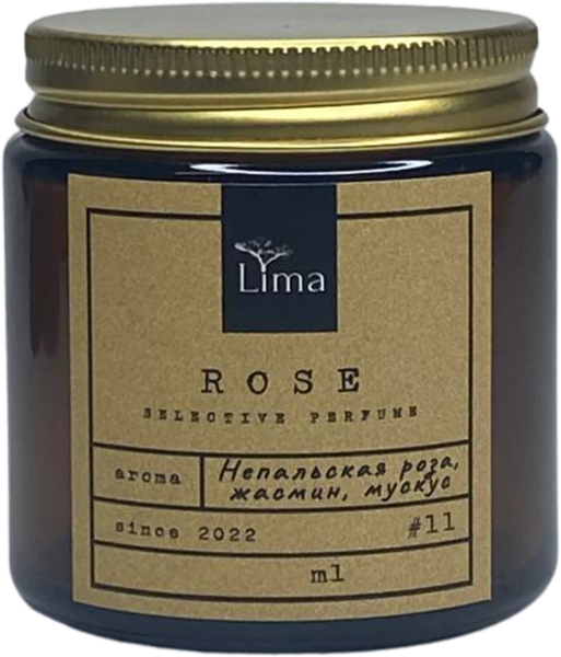Изображение Свеча 7см в банке Лима арома роза ИП Михеева О.В. , 1 шт