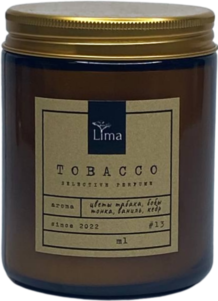 Изображение Свеча 9см в банке Лима арома тобакко ИП Михеева О.В. , 1 шт