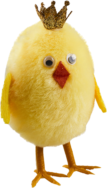 Изображение Сувенир Пасхальный Домашняя кухня цыпленок с хохолком корон Домашняя кухня м/у, 1 шт