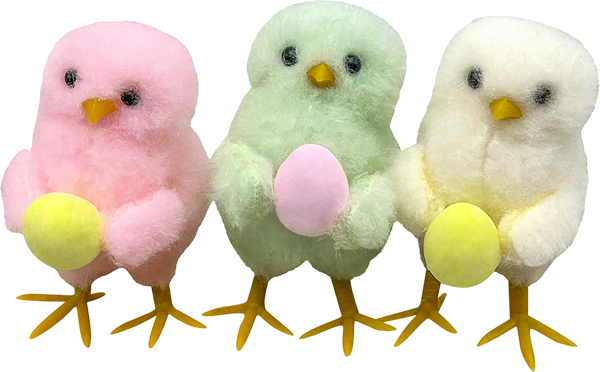 Изображение Сувенир Пасхальный Домашняя кухня цветной цыпленок с яйцом Домашняя кухня м/у, 1 шт