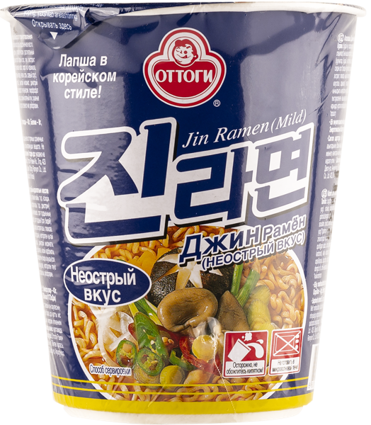 Изображение Лапша быстрого приготовления Оттоги джин рамен неострый Оттоги к/у, 65 г