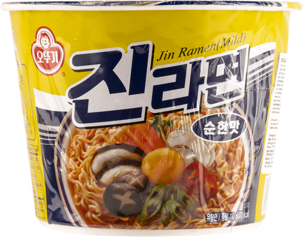 Изображение Лапша быстрого приготовления Оттоги джин рамен не острый Оттоги к/у, 110 г