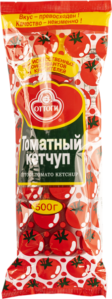 Изображение Кетчуп томатный Оттоги Оттоги п/у, 500 г
