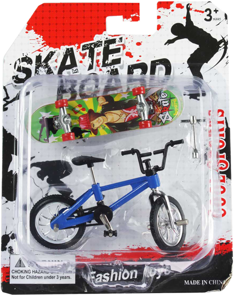 Изображение Игрушка Игруны велосипед и фингерборд Донгуан к/у, 1 шт