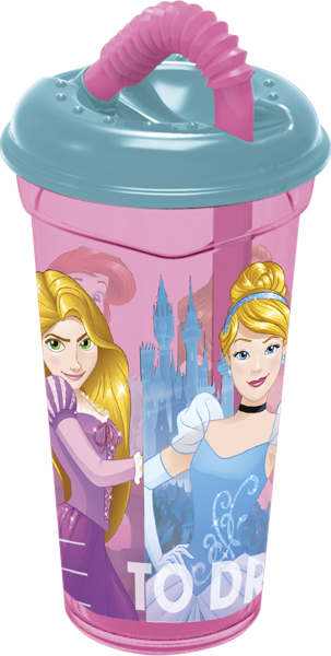 Изображение Стакан 400мл пластик НД плэй принцессы приключения Стор , 1 шт